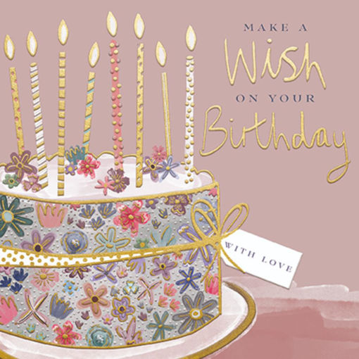 Picture of MAKE A WISH ON YOUR BIRTHDAY CARD